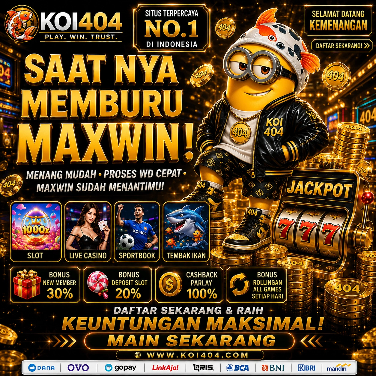 KOI404 Banner